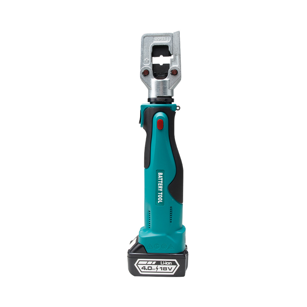 Engarzadora de cables hidráulica ES-51 de 18 V, 6T, 240 mm