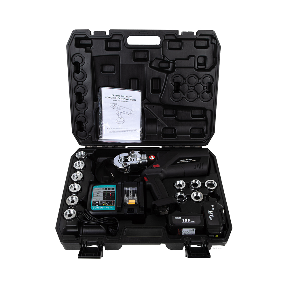 Herramienta para engarzar cables hidráulicos de batería serie ES/LS/EZ/EB 300