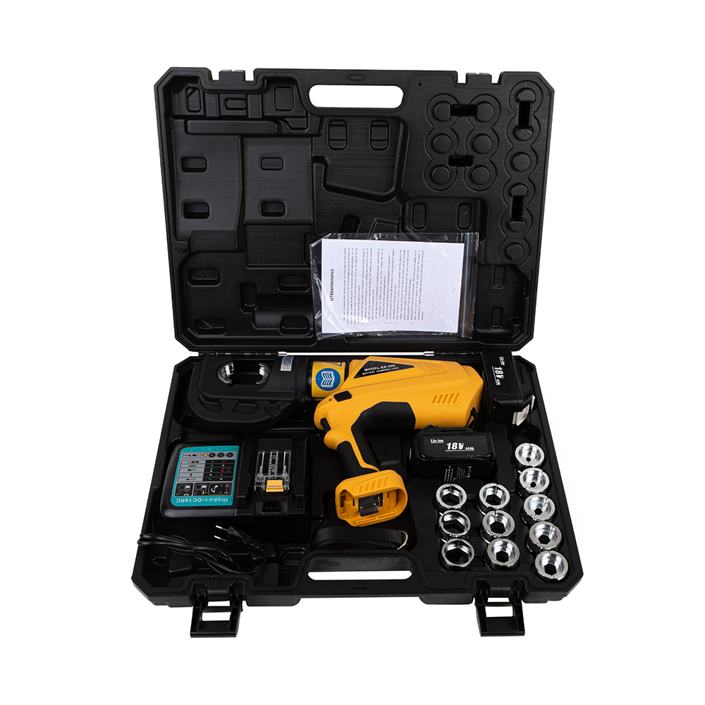Herramienta de engarce de cables hidráulicos de batería serie 400 （16–400 mm²）