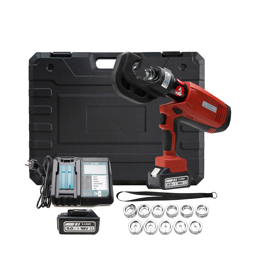 Herramienta de engarce de cables hidráulicos de batería serie 400 （16–400 mm²）