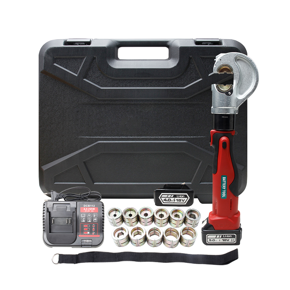Herramienta de engarce de cables hidráulicos de batería serie 400 （16–400 mm²）