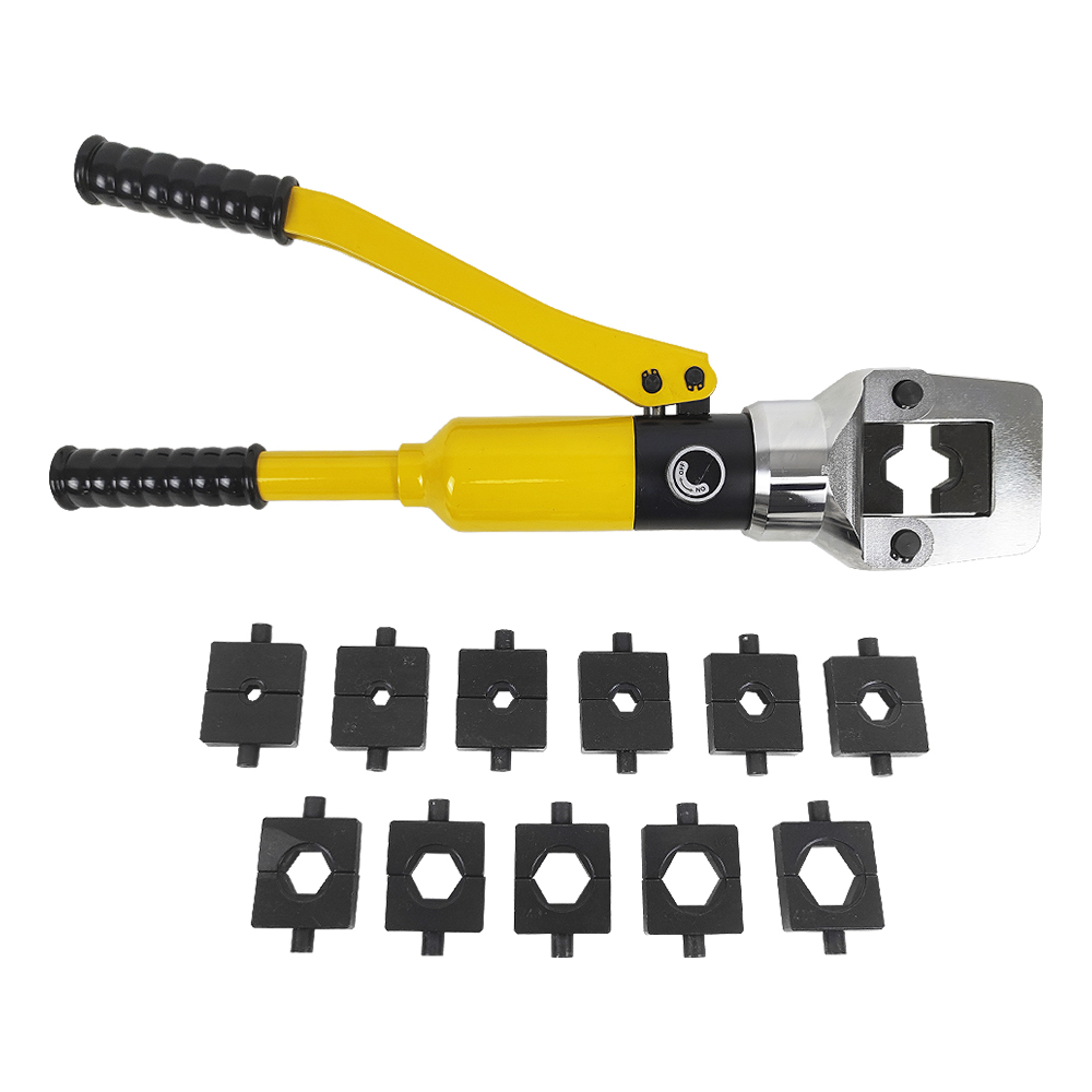 Engarzadora de cables hidráulica portátil todo en uno 4–400 mm²
