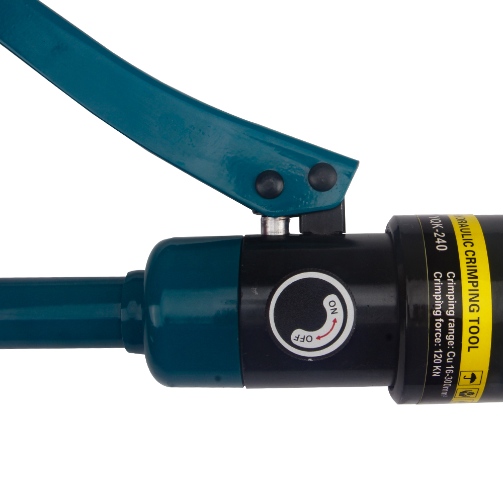 Engarzadora de cables hidráulica portátil todo en uno 4–400 mm²