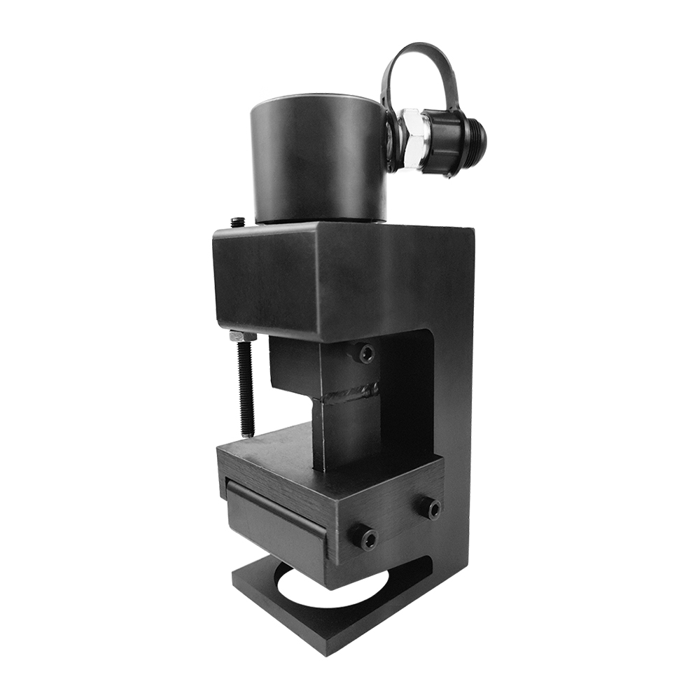 Máquina hidráulica de corte y chaflán de acero angular