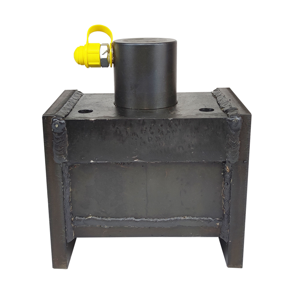 Máquina hidráulica de corte y chaflán de acero angular