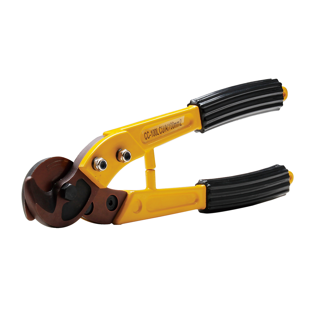 Cortadora de cables de trinquete de alta resistencia serie CC para cables CU/AL