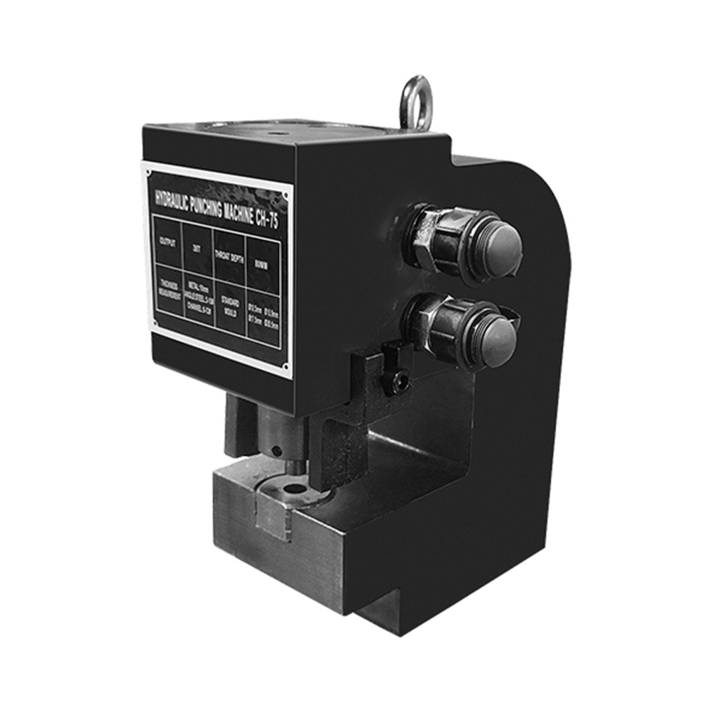 Máquina perforadora hidráulica de placas metálicas y de acero CH-75A / CH-80B