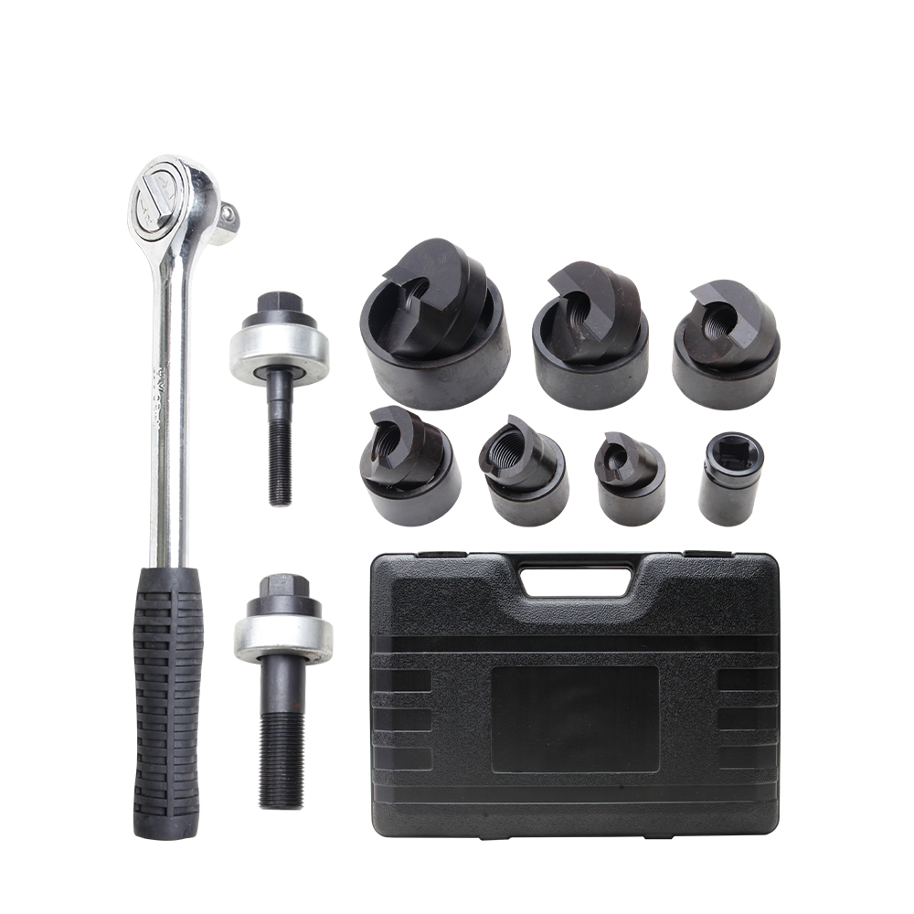 Perforadora hidráulica portátil de 6–7T para láminas metálicas delgadas