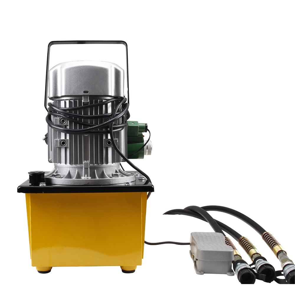 Bomba eléctrica hidráulica de tres vías de 750 W–1,5 KW Paquete de energía de alta presión de 700 bar