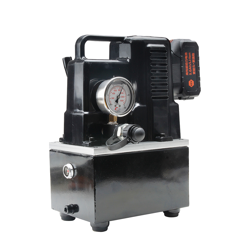 Bomba hidráulica de batería QQ-630B de potencia portátil