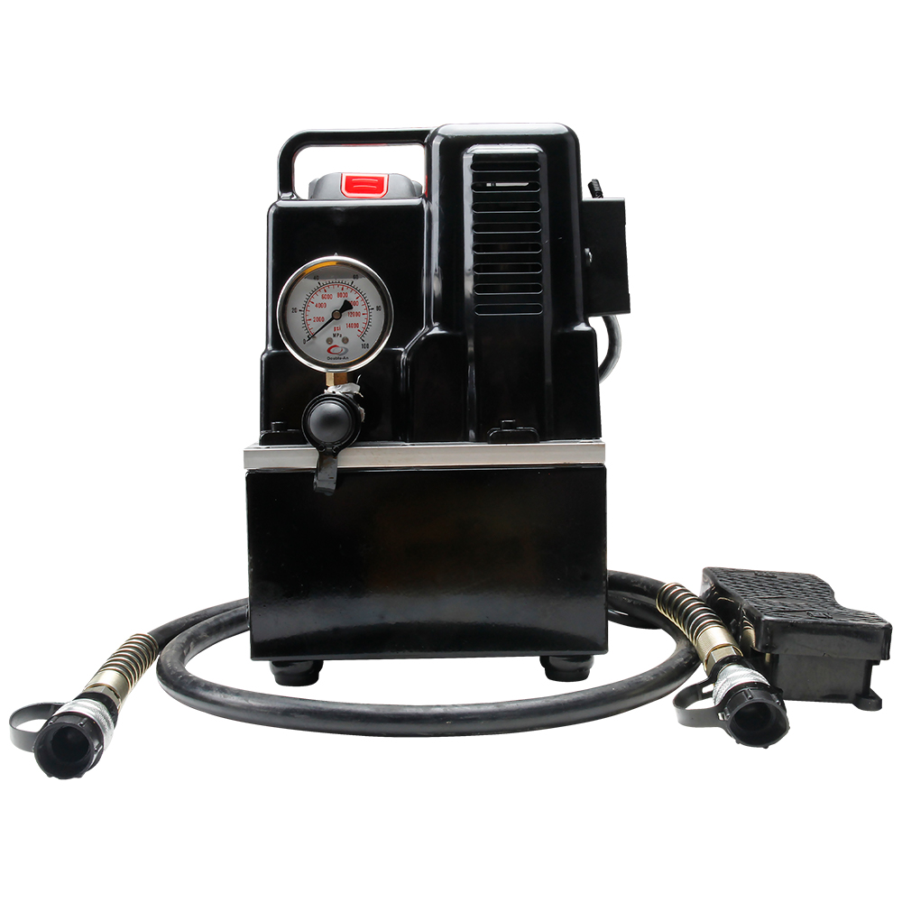 Bomba hidráulica portátil de acción simple QQ-700B de 220 V