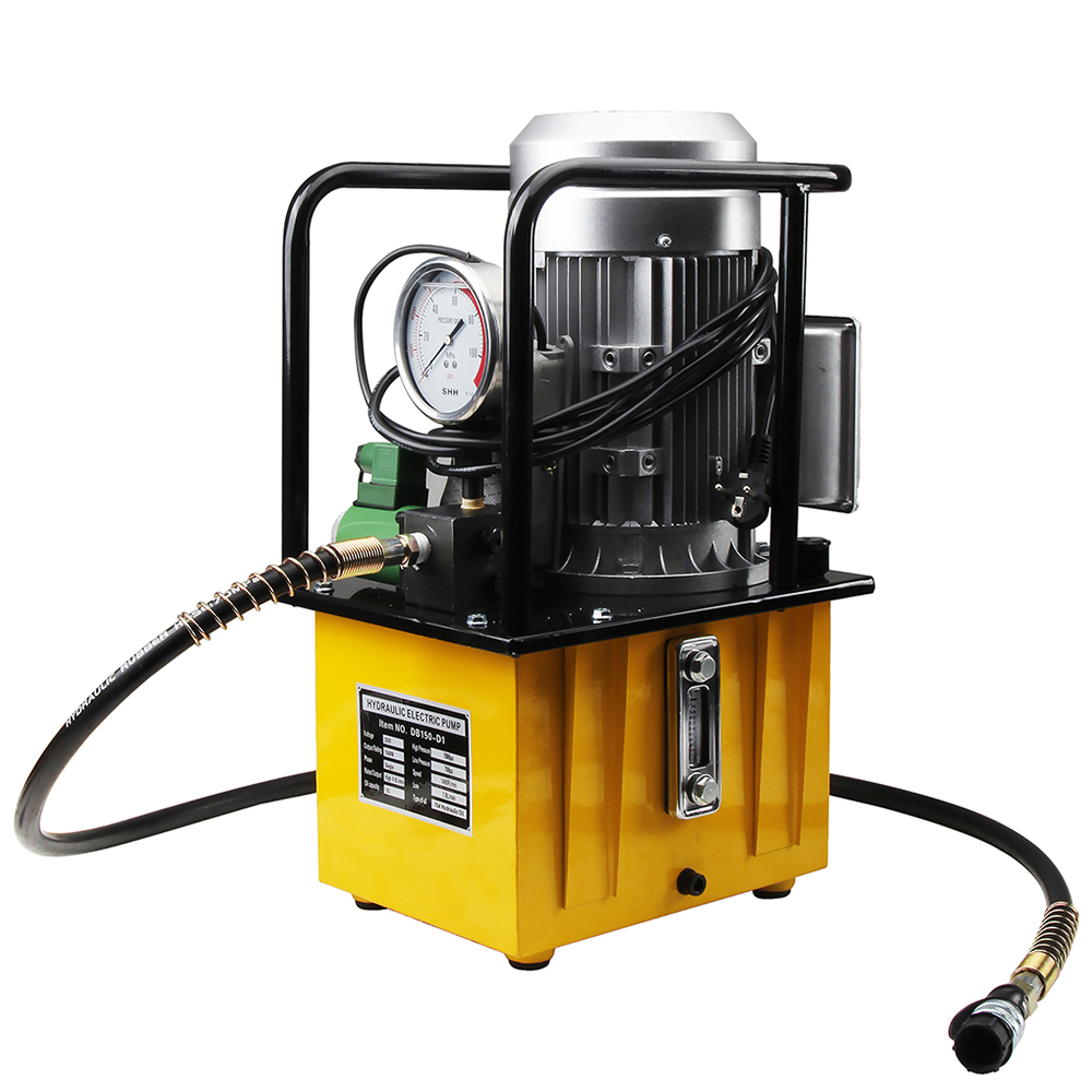 Bomba eléctrica hidráulica de acción simple de 750 W–3 KW Paquete de energía de alta presión de 700 bar