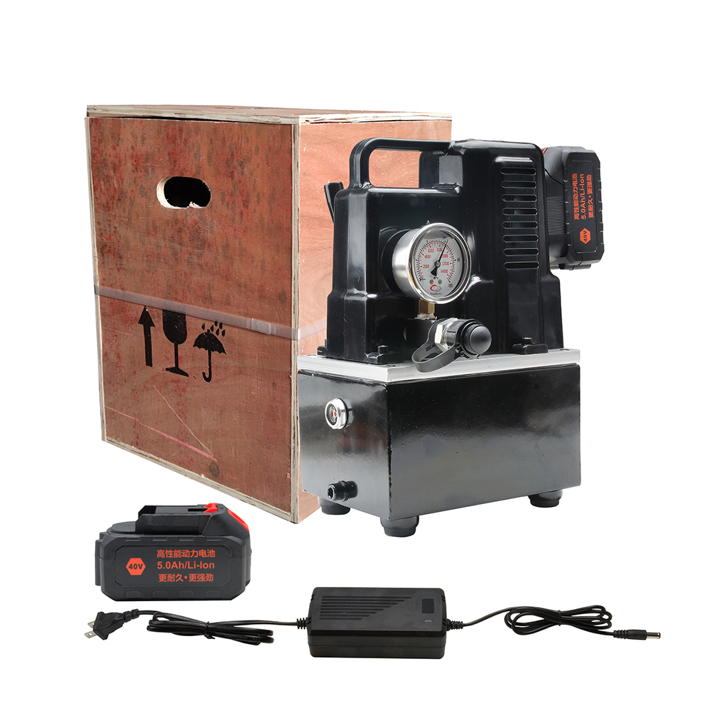 Bomba hidráulica de batería QQ-630B de potencia portátil