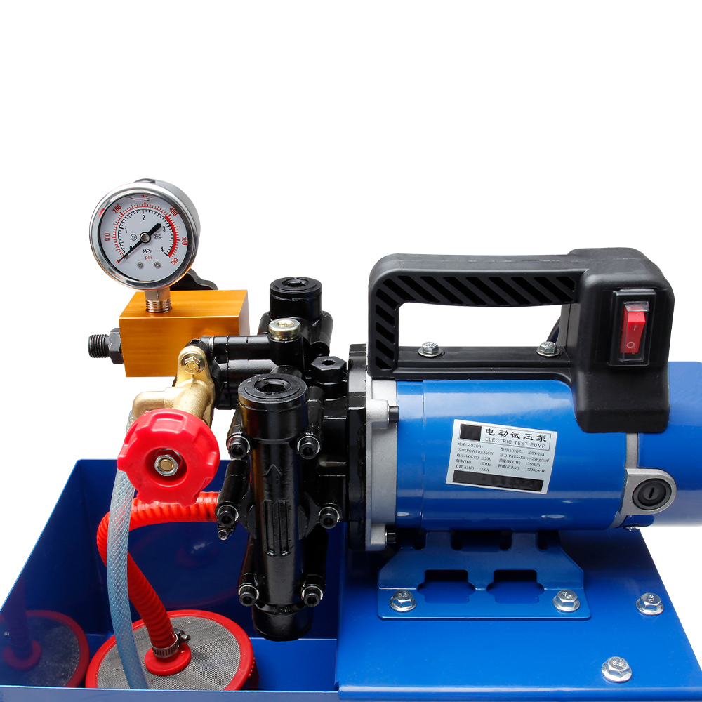 Bomba de prueba de presión eléctrica 150 W–350 W 25–100 Bar Bomba de prueba de tuberías de agua limpia 220 V