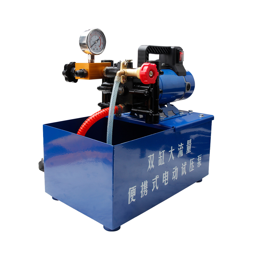 Bomba de prueba de presión eléctrica 150 W–350 W 25–100 Bar Bomba de prueba de tuberías de agua limpia 220 V