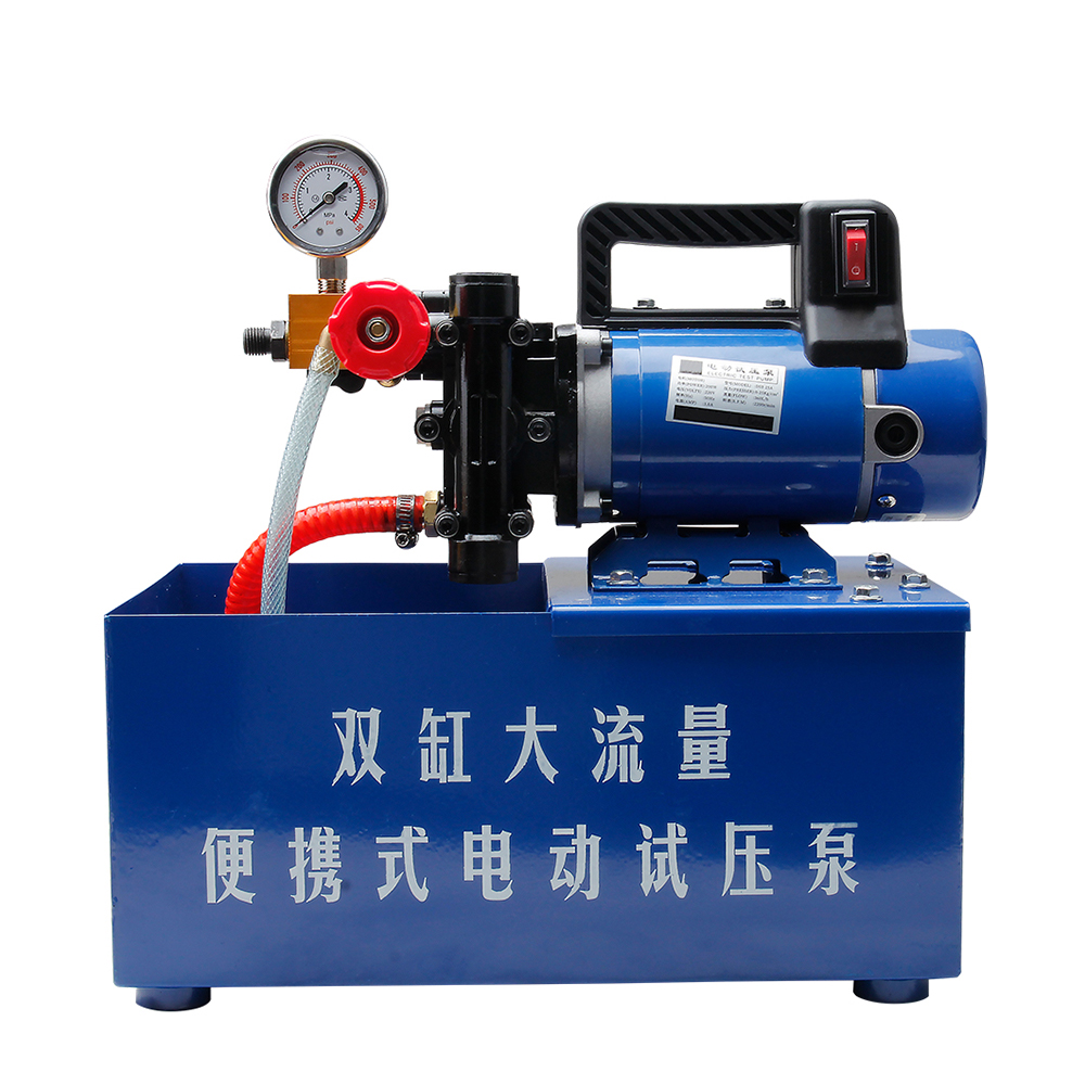Bomba de prueba de presión eléctrica 150 W–350 W 25–100 Bar Bomba de prueba de tuberías de agua limpia 220 V