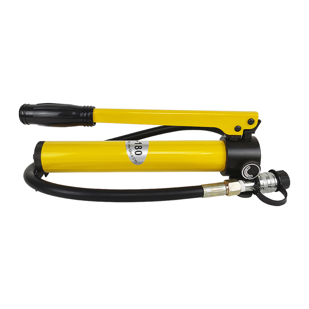 Bomba hidráulica compacta accionada manualmente Bomba manual de alta presión de 700 bar con tubo de 1,2 m
