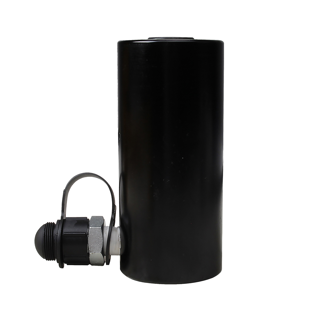 Gato de cilindro hidráulico de aluminio de acción simple, 10T–30T, 50 mm de carrera, ariete elevador portátil liviano