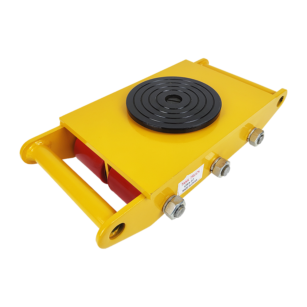 Elevador hidráulico para puntera de servicio pesado serie CRA con base giratoria de 360°