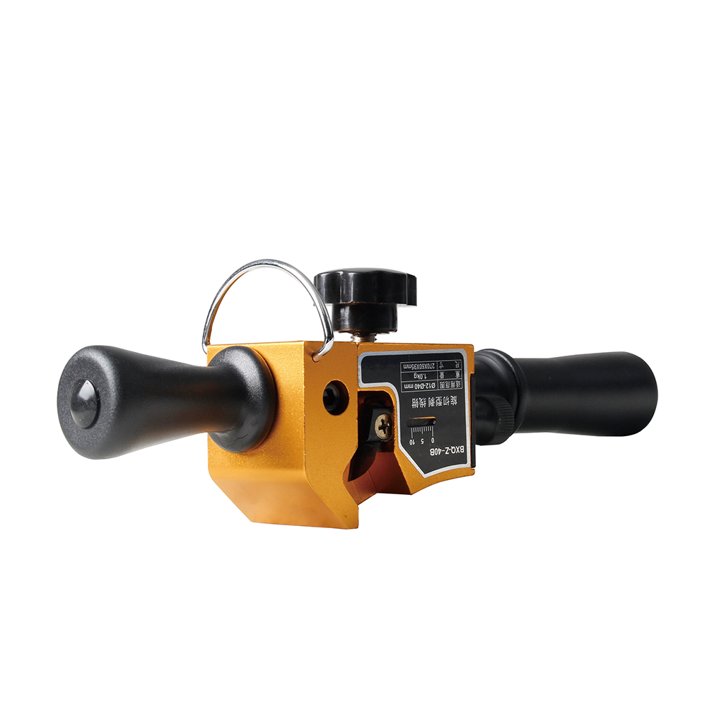 Desbrozadora de cables ajustable rotativa con control de profundidad de precisión de 12-65 mm