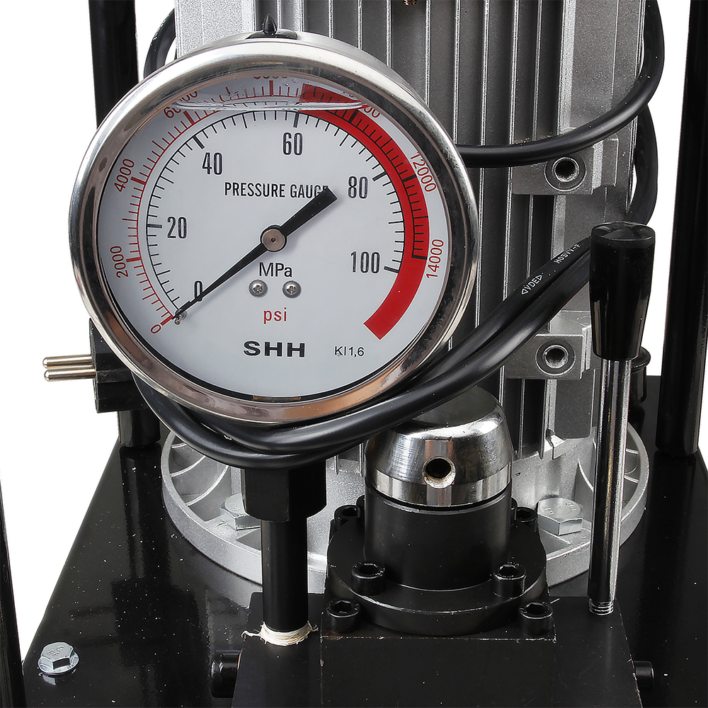 Bomba hidráulica eléctrica de doble efecto de 700 bar de alta presión, grupo de potencia 750W–3KW
