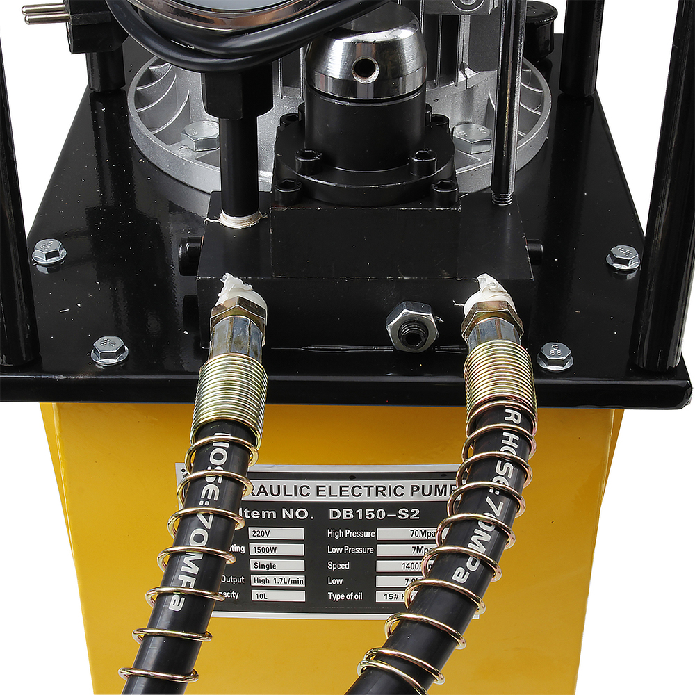 Bomba hidráulica eléctrica de doble efecto de 700 bar de alta presión, grupo de potencia 750W–3KW