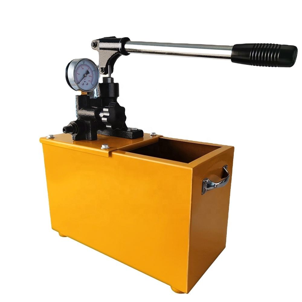 Bomba de prueba de presión manual 1.6MPa–25 bar serie SB para tuberías de agua