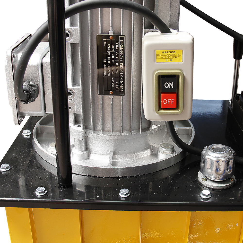 Bomba hidráulica eléctrica de doble efecto de 700 bar de alta presión, grupo de potencia 750W–3KW