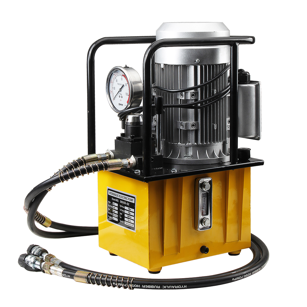 Bomba hidráulica eléctrica de doble efecto de 700 bar de alta presión, grupo de potencia 750W–3KW