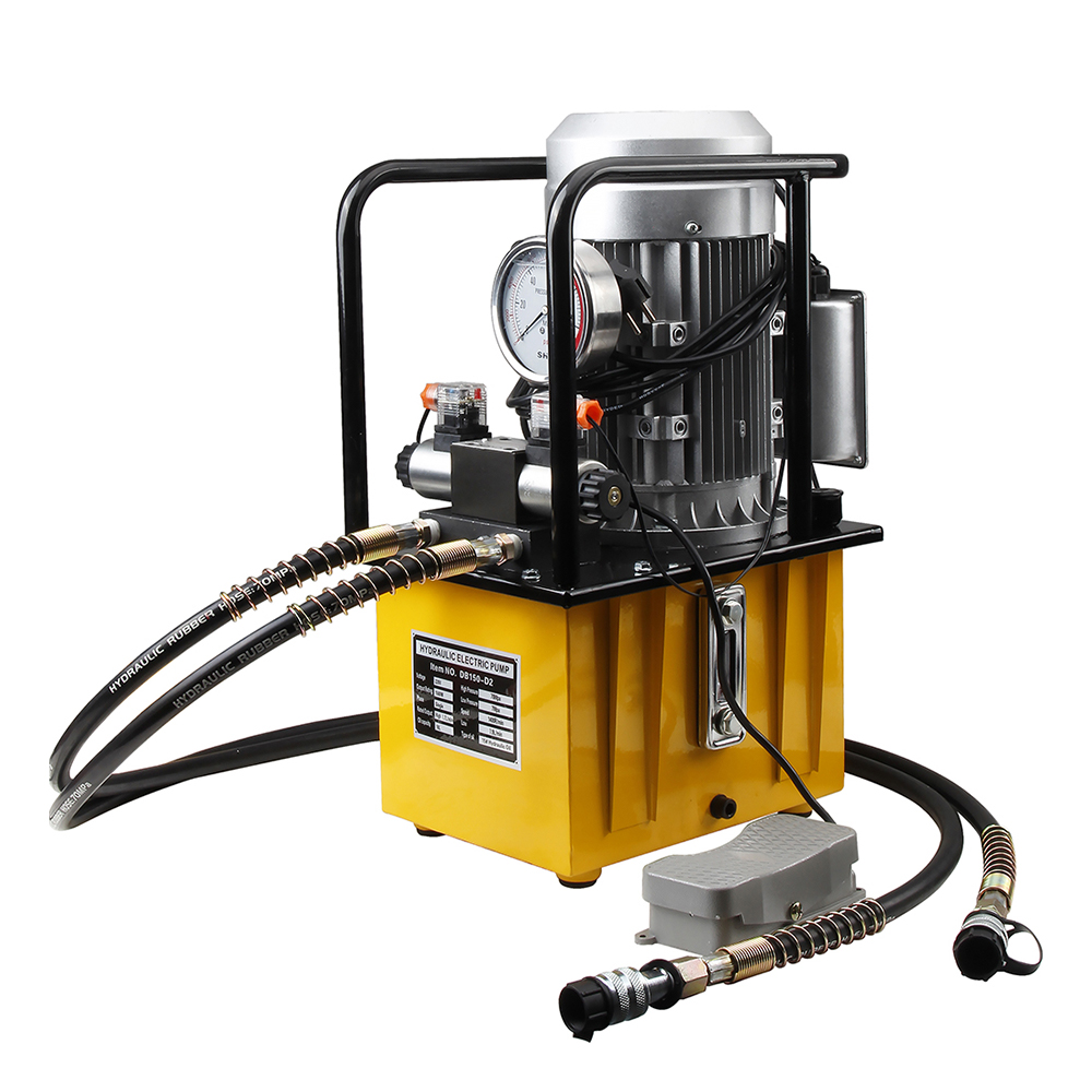 Bomba hidráulica eléctrica de doble efecto de 700 bar de alta presión, grupo de potencia 750W–3KW