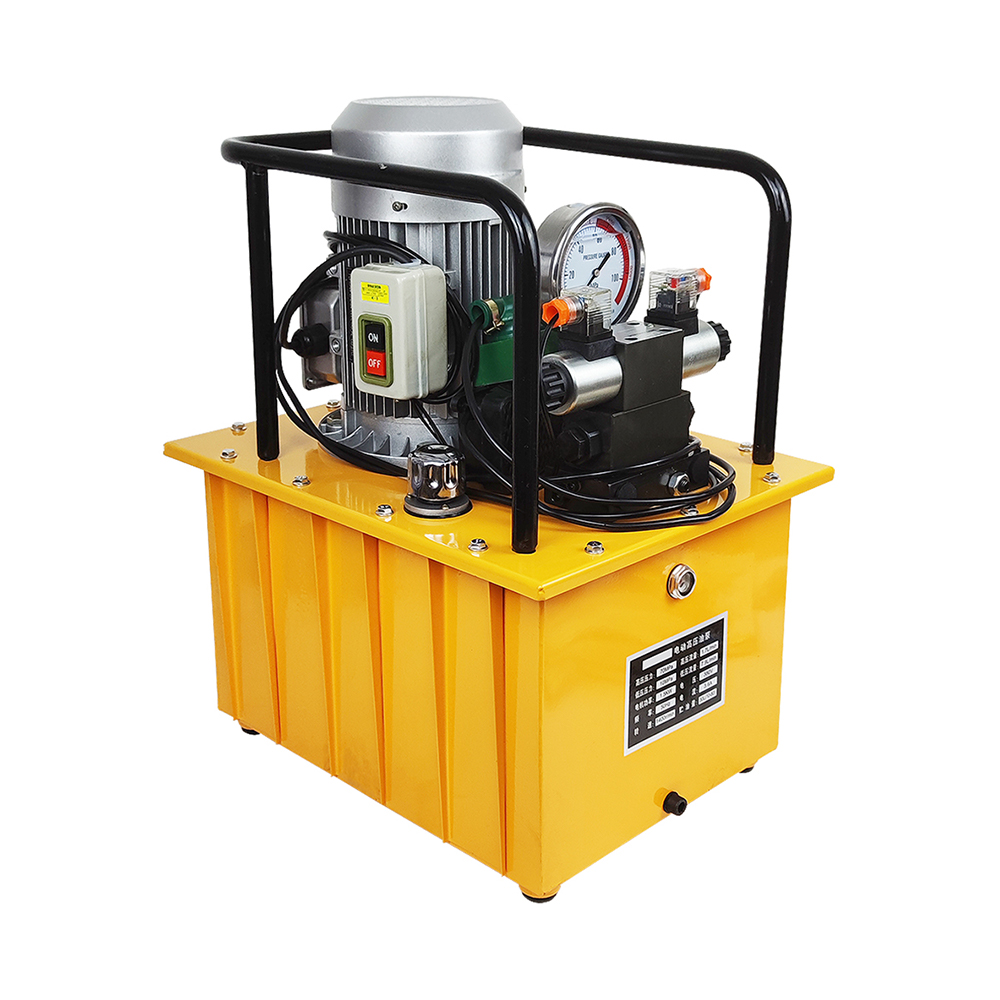 Bomba hidráulica eléctrica de doble efecto de 700 bar de alta presión, grupo de potencia 750W–3KW