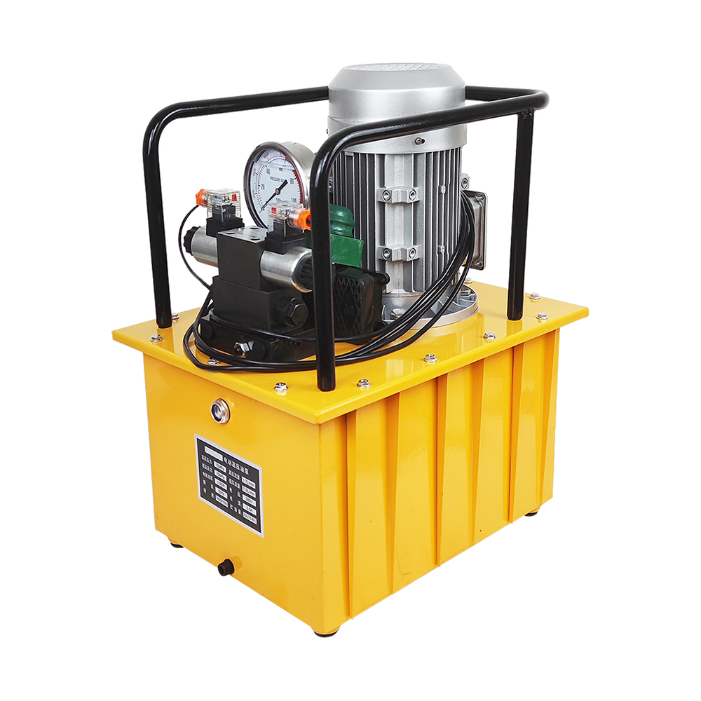 Bomba hidráulica eléctrica de doble efecto de 700 bar de alta presión, grupo de potencia 750W–3KW