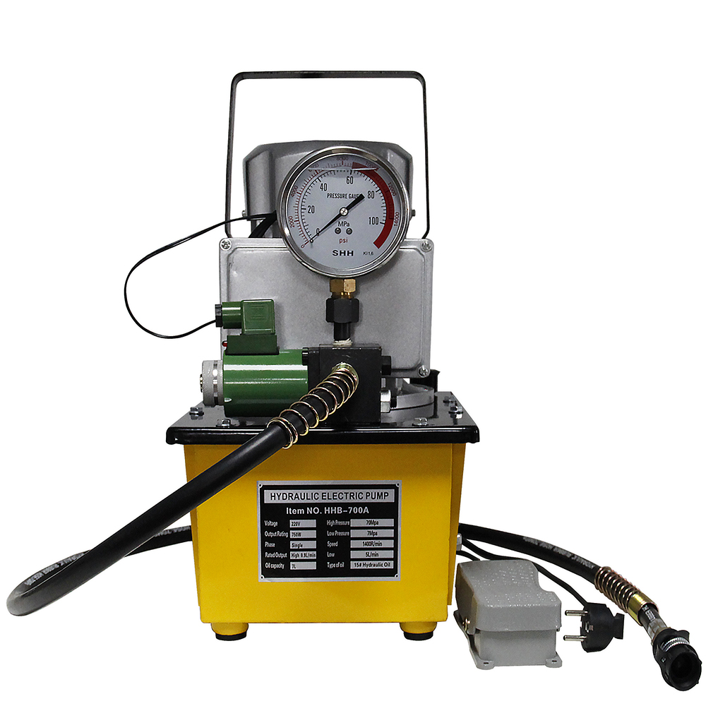 Émbolo Hidráulico Eléctrico 700–1000 bar
